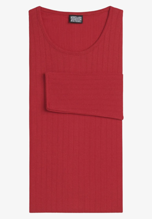 NPS - 101 Solid Colour Winter Red Long